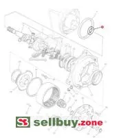 Манжета 3429001X1 трактора Massey Ferguson